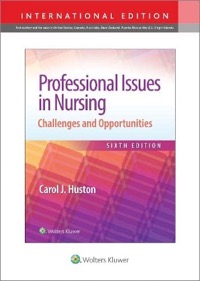 copertina di Professional Issues in Nursing - Challenges and Opportunities