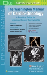 copertina di The Washington Manual of Cardio Oncology A Practical Guide for Improved Cancer Survivorship