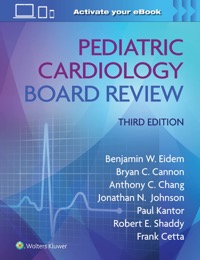 copertina di Pediatric Cardiology Board Review