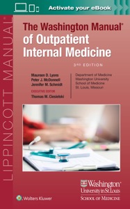 copertina di The Washington Manual of Outpatient Internal Medicine