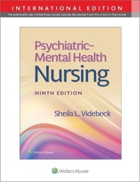 copertina di Psychiatric - Mental Health Nursing
