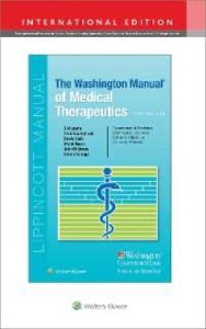 copertina di The Washington Manual of Medical Therapeutics