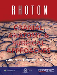 copertina di Rhoton Cranial Anatomy and Surgical Approaches