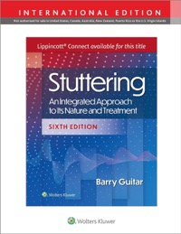 copertina di Stuttering: An Integrated Approach to Its Nature and Treatment