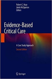 copertina di Evidence - Based Critical Care - A Case Study Approach
