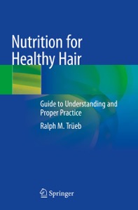 copertina di Nutrition for Healthy Hair : Guide to Understanding and Proper Practice