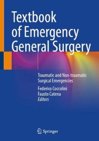 copertina di Textbook of Emergency General Surgery - Traumatic and Non - Traumatic Surgical Emergencies