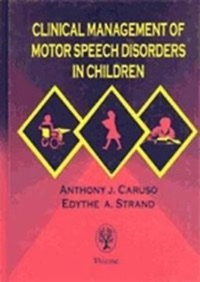 copertina di Clinical Management of Motor Speech Disorders in Children