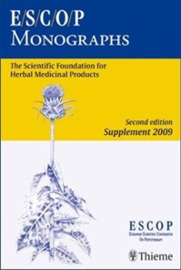 copertina di ESCOP Monographs - The Scientific Foundation for Herbal Medicinal Products