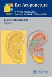 copertina di Ear Acupuncture - A Precise Pocket Atlas
