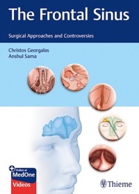 copertina di The Frontal Sinus - Surgical Approaches and Controversies