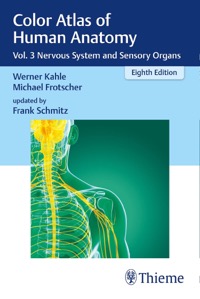 copertina di Color Atlas of Human Anatomy - Nervous System and Sensory Organs