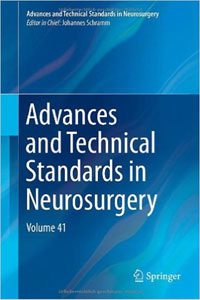 copertina di Advances and Technical Standards in Neurosurgery - Vol. 41