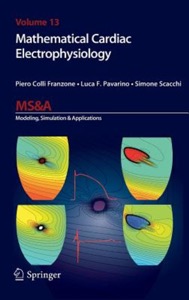 copertina di Mathematical Cardiac Electrophysiology