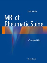 copertina di MRI ( Magnetic Resonance Imaging ) of Rheumatic Spine - A Case - Based Atlas