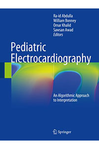 copertina di Pediatric Electrocardiography - An Algorithmic Approach to Interpretation
