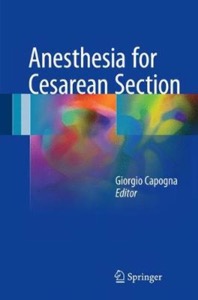 copertina di Anesthesia for Cesarean Section