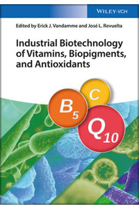 copertina di Industrial Biotechnology of Vitamins, Biopigments, and Antioxidants