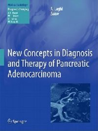 copertina di New Concepts in Diagnosis and Therapy of Pancreatic Adenocarcinoma