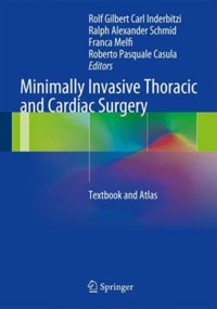 copertina di Minimally Invasive Thoracic and Cardiac Surgery - Textbook and Atlas