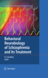 copertina di Behavioral Neurobiology of Schizophrenia and Its Treatment