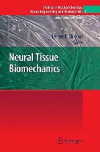 copertina di Neural Tissue Biomechanics