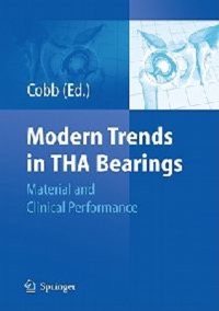 copertina di Modern Trends in THA Bearings - Material and Clinical Performance