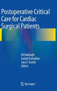 copertina di Postoperative Critical Care for Cardiac Surgical Patients