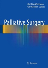 copertina di Palliative Surgery