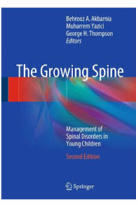 copertina di The Growing Spine - Management of Spinal Disorders in Young Children