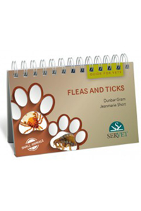 copertina di Fleas and ticks in small animals