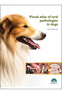 copertina di Visual atlas of oral pathologies in dogs