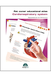 copertina di Pet owner educational atlas - Cardiorespiratory system