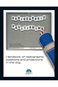 copertina di Handbook of radiographic positions and projections in the dog
