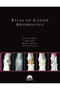 copertina di Atlas of canine arthrology