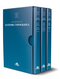 copertina di Trattato di anatomia topografica ( cofanetto in 3 volumi indivisibili )