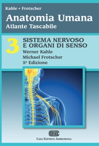 copertina di Sistema nervoso e organi di senso - Anatomia umana atlante tascabile