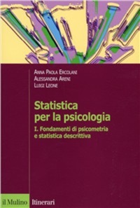 copertina di Statistica per la psicologia  - Fondamenti di psicometria e statistica descrittiva
