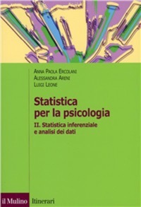 copertina di Statistica per la psicologia - Statistica inferenziale e analisi dei dati