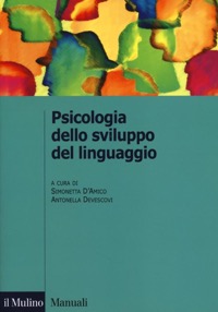 copertina di Psicologia dello sviluppo del linguaggio