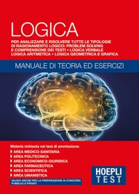 copertina di Hoepli test - Logica - Per analizzare e risolvere tutte le tipologie di ragionamento ...