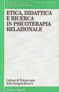 copertina di Etica, didattica e ricerca in psicoterapia relazionale