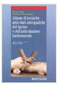 copertina di Atlante di tecniche articolari osteopatiche del bacino e dell' articolazione lombosacrale
