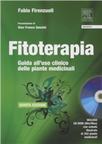 copertina di Fitoterapia - Guida all' uso clinico delle piante medicinali - CD Rom incluso