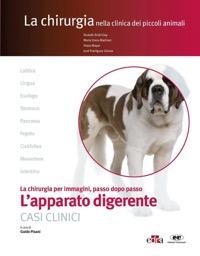 copertina di L' apparato digerente - Casi Clinici - La chirurgia nella clinica dei piccoli animali ...