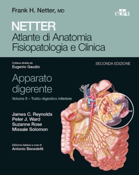 copertina di Netter - Apparato digerente - Volume 2 Tratto digestivo inferiore - Atlante di Anatomia ...