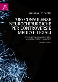 copertina di 380 consulenze neurochirurgiche per controversie medico - legali - Encefalo