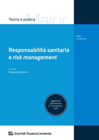 copertina di Responsabilita' Sanitaria e Risk Management