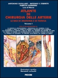 copertina di Atlante di chirurgia delle arterie - Le basi di anatomia e tecnica