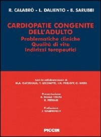 copertina di Cardiopatie congenite dell' adulto - Problematiche cliniche - Qualita' di vita - ...